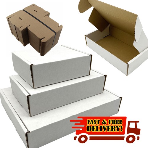 White shipping cardboard - white,