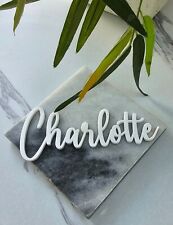 Name Place Settings, Mirrored