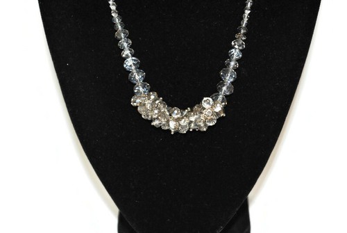 Crystal beaded choker handmade - choker,