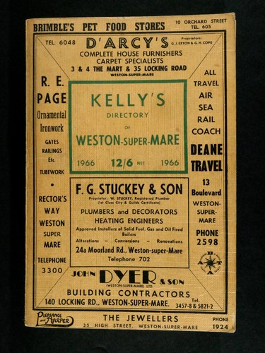 Kellys directory weston super - directory,