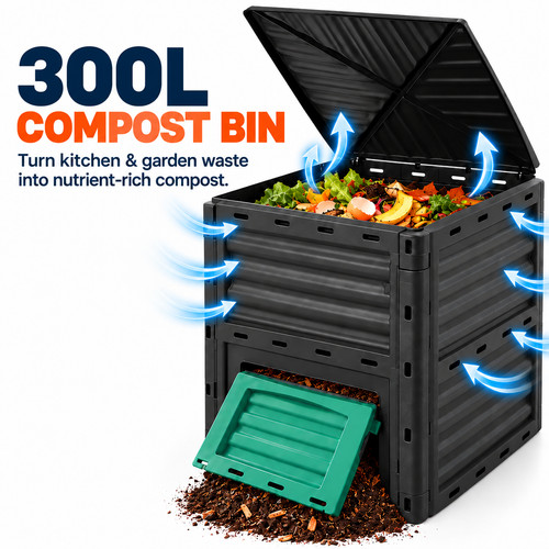 300l compost bin - compost, garden