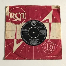 Elvis Presley With The Jordanaires - Good Luck Charm 7" Record - 45-RCA-1280 EX