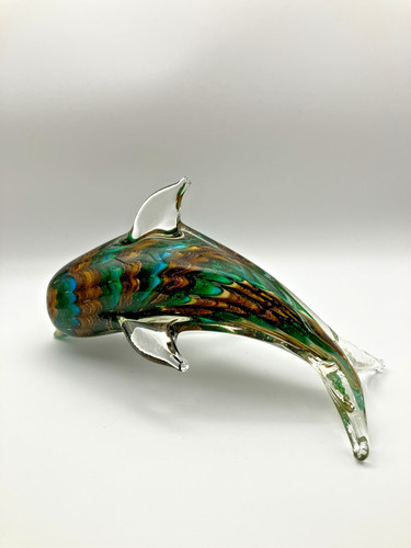 Large murano style art glass - style,