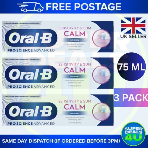 Oral pro science - oral-b, sensitivity