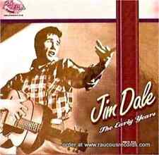 JIM DALE The Early Years CD - 1950s British Rock 'n' Roll - NEW - 32 tracks