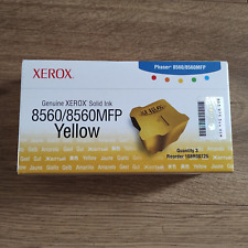 GENUINE XEROX Phaser 8560 8560MFP Yellow Solid Ink 108R00725 Brand New VAT Inc