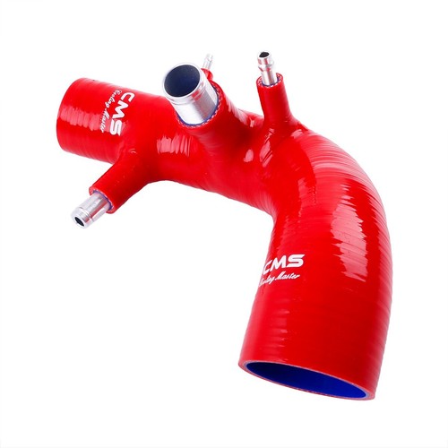 Red air intake hose - intake,