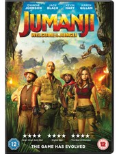 Jumanji: Welcome to the Jungle DVD (2018) Dwayne Johnson, Kasdan (DIR) cert 12