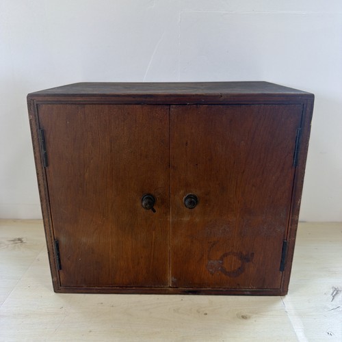 Vintage rustic wooden cupboard - rustic,