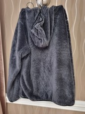 Womens Hooded Borg Sherpa