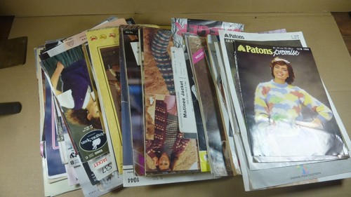 Lot vintage knitting - of,