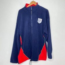 Cardiff City FC Fleece Jacket Men’s Navy Vintage XXL