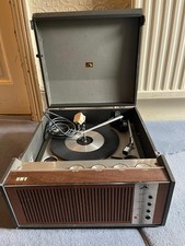 Vintage Portable Record Player HMV 2030 Model