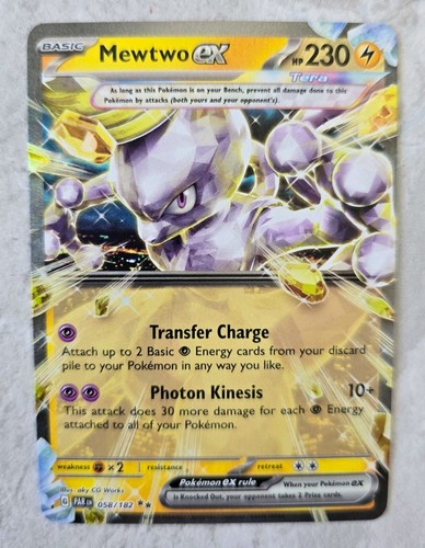Mewtwo 058 182 ultra rare - ex,
