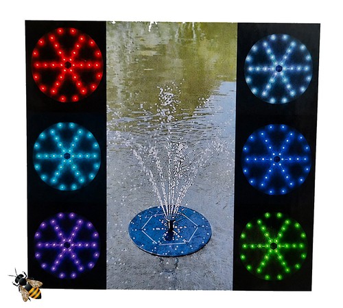 Solar fountain water - fountain,