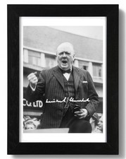 Winston Churchill Signed