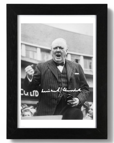 Winston churchill signed - winston,