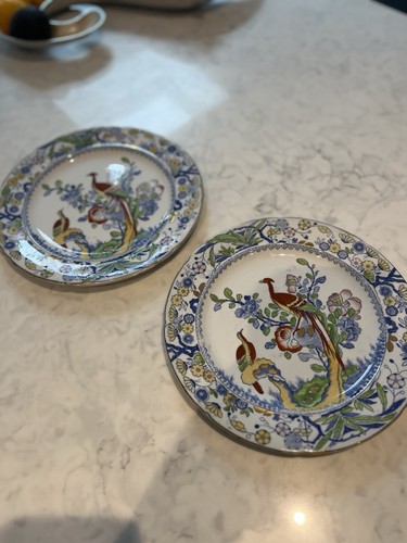 Pair antique mason - a, mason’s