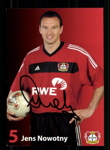 Jens nowotny autograph card - autograph,