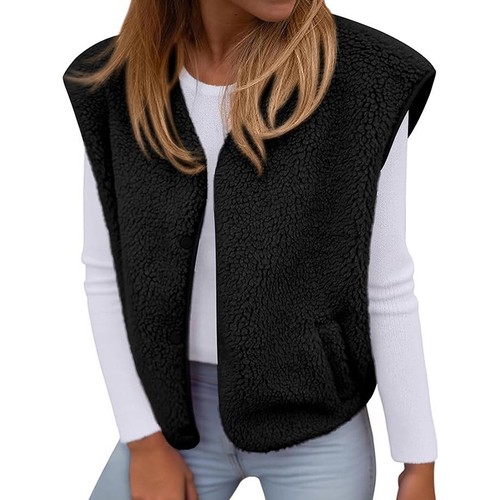 Ladies pocket gilet - pocket, open