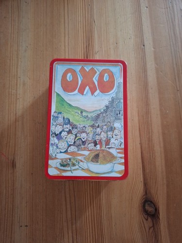 Genuine 1992 oxo - storage, tin