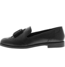 Firetrap Tassel Loafers Black Size UK 6 US 8 *REFSSS873