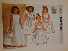 Butterick 3551 Girls' Dress 2