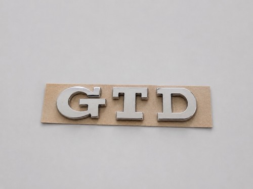 Gtd badge rear boot - vw,