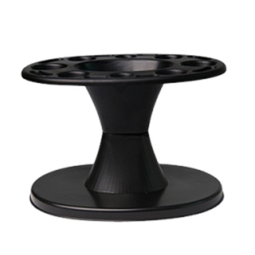 Durable black hair brush - black,