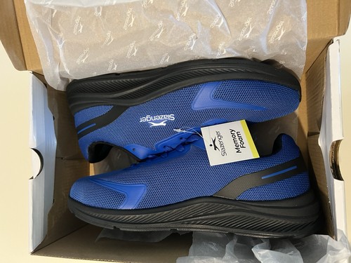Slazenger blue black trainers - slazenger, blue/black