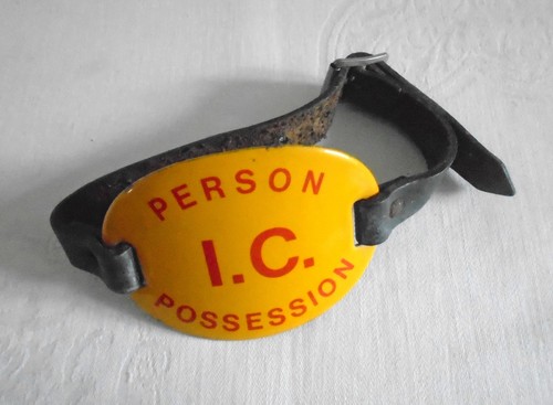 Train railwayana person - train/railwayana, "i.c.
