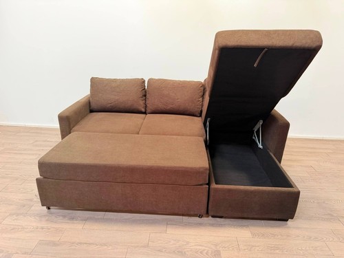 Reagan chocolate brown - brown, fabric