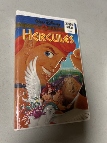 Disney hercules vhs sealed - disney,