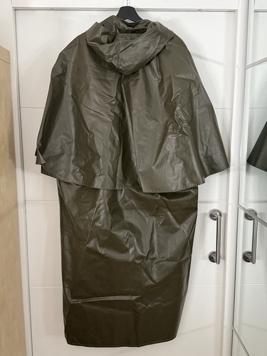 Retro pvc rain cape - pvc,