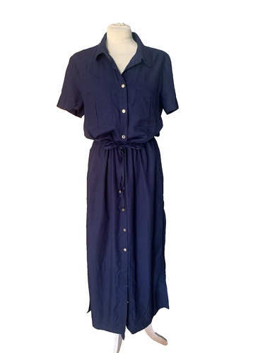 Heidi klein navy draw string - navy,
