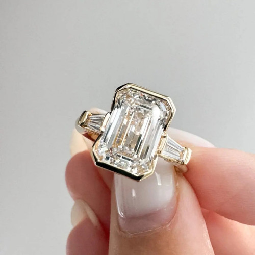 Carat emerald cut lab - carat,