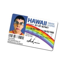 McLovin Hawaii Driver Licence
