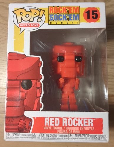 Red rocker funko pop - red,