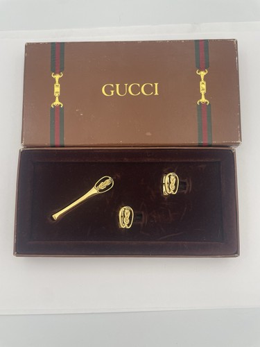 Gucci vintage cufflinks - vintage, tie