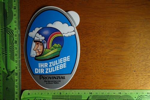 Old sticker traffic motorcycle