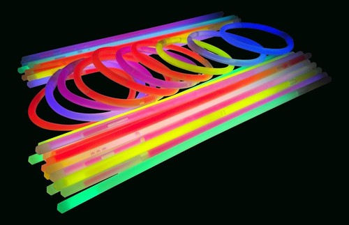 100x glow sticks in - 100x, 8”
