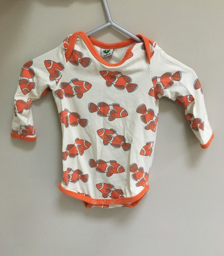 Smafolk orange fish baby body - fish,
