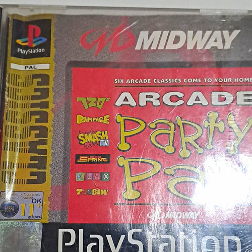 Midway arcade party pak ps1 - midway,