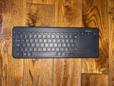 Microsoft Wireless All In One Media Keyboard w/Touchpad  QWERTY Layout NO DONGLE