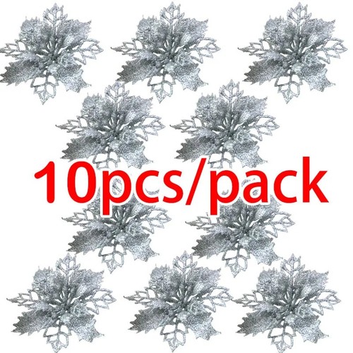 10x snowflakes christmas tree - 10x,