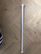 Net Curtain Tension Rod Pole Rods Rail Extendable Voile Spring Loaded 42-70cm