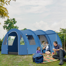 Family tent camping - family,