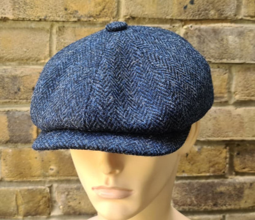 Harris tweed wool - tweed, newsboy