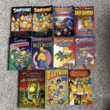 Lot Of 11 Simpsons Comics