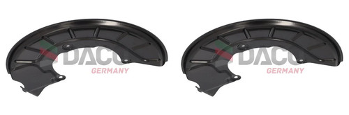 Front left and - front,